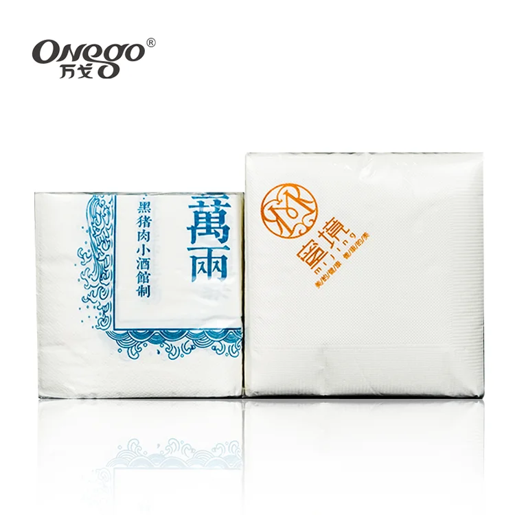 Disposable Cutlery Set Spoon Linen Border Guest Towel In Branded Cardboard Packaging Cocktail 4x4 Scallop Edge Paper Napkins