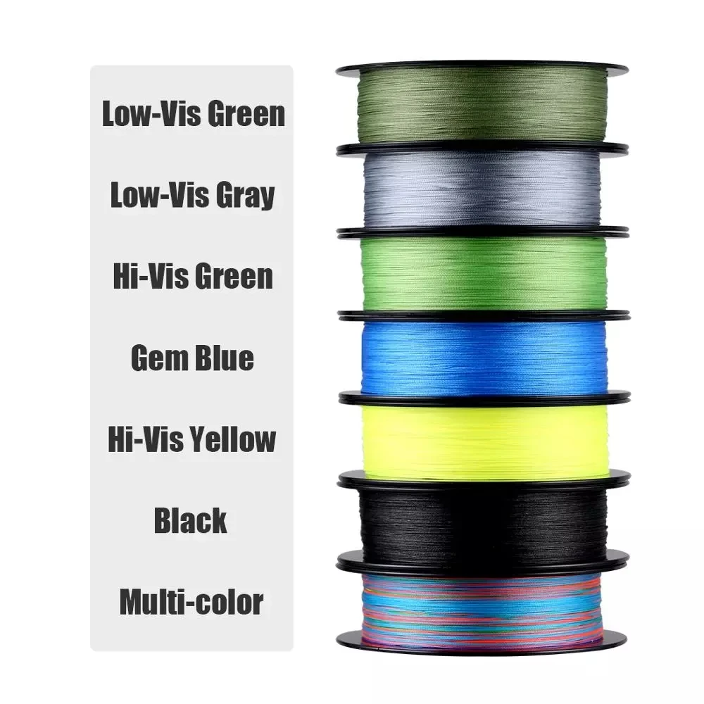 SeaKnight 500M / 546YDS MS Series W8 Braided Fishing Lines 8 Weaves Wire Smooth PE Multifilament Line for Sea Fishing 20-100LB