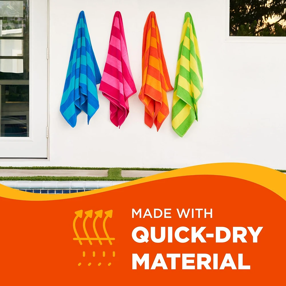 High Quality Unique Custom Beach Towel Personalized Soft Cotton Beach Towel