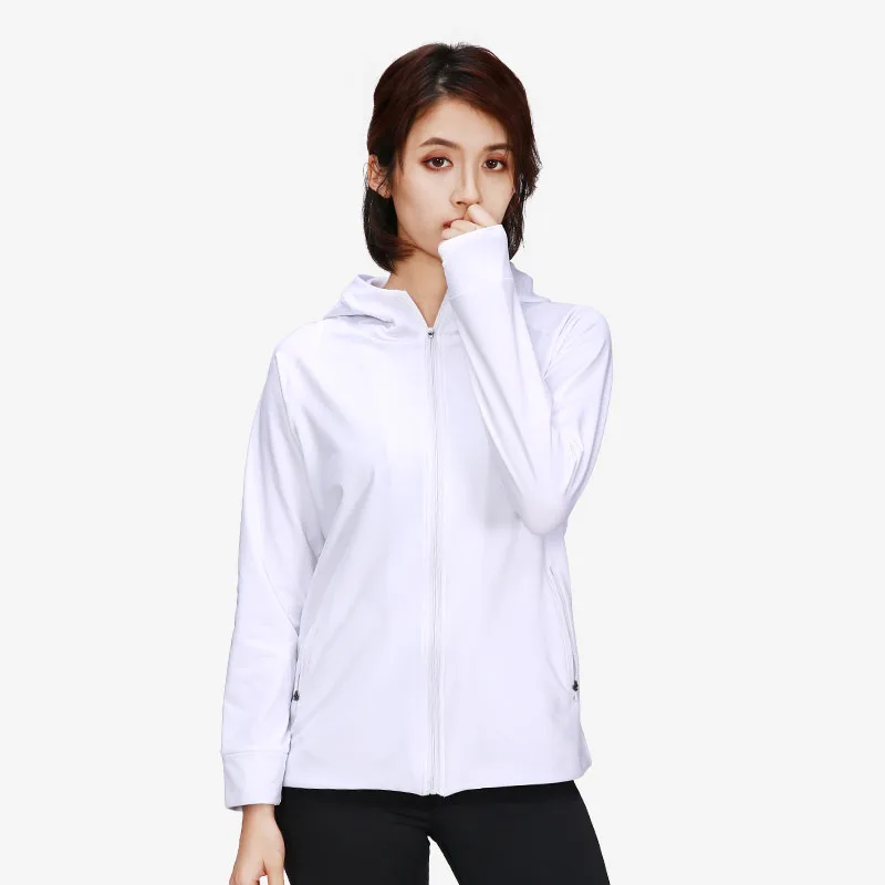 Unisex Pure Color Fashion High Quality Pocket Hoodies Sweatshirts Women Blank Zipper Casual Tracksuit