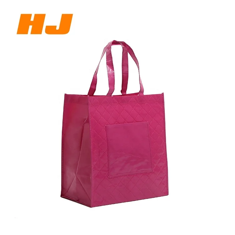 
China brand high quality pp laminated non woven shopping bags luxury 