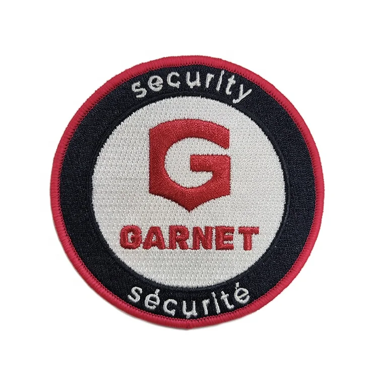 Custom heat press clothing patches custom embroidery patch