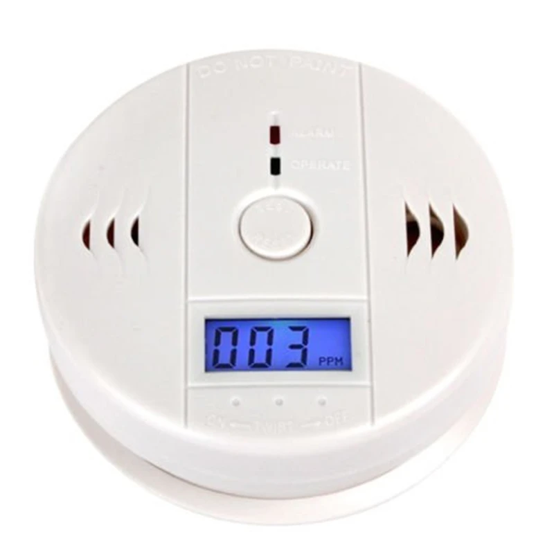 Home security standalone Carbon monoxide detector CO gas leaking alarm sensor anti poisoning ceiling independent alarms