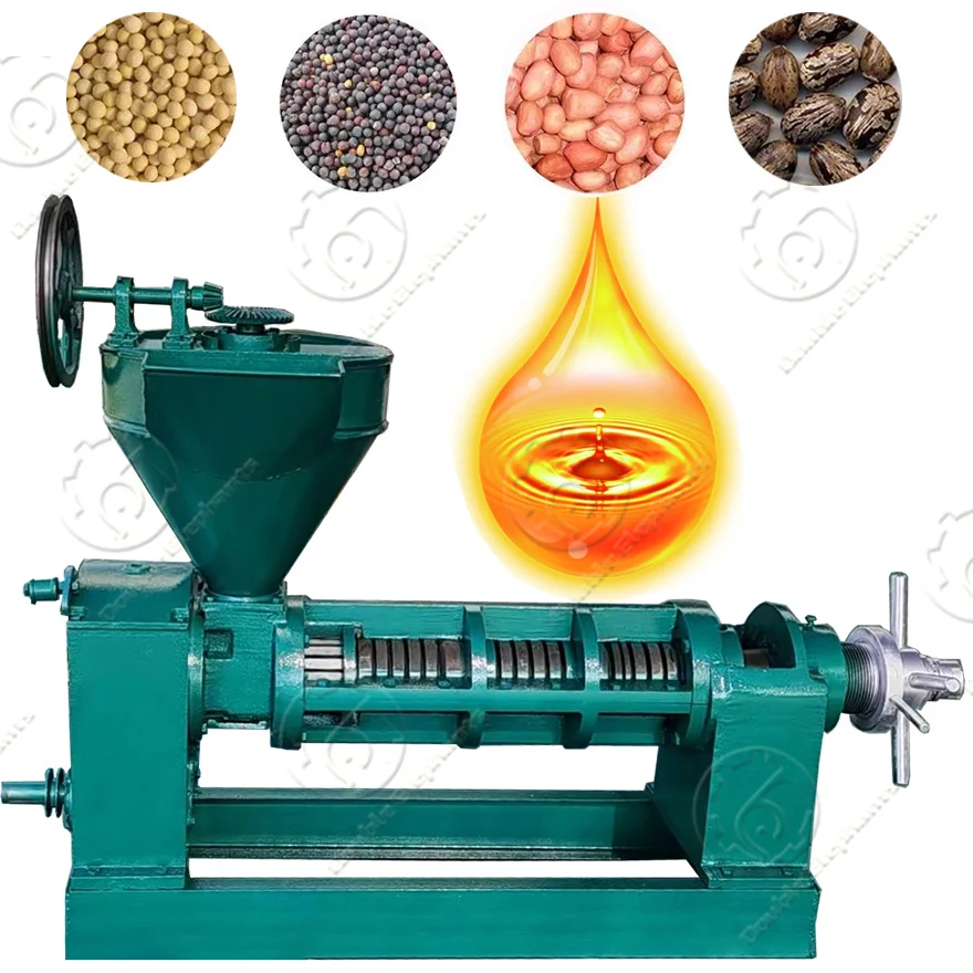 cheap 6YL-130 soybean palm kernel cotton screw oil press mill hemp oil processing equipment