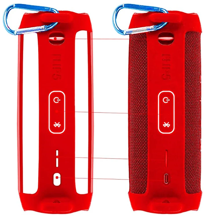 Professional custom wireless smart speaker silicone case protective cover for jbl flip 5