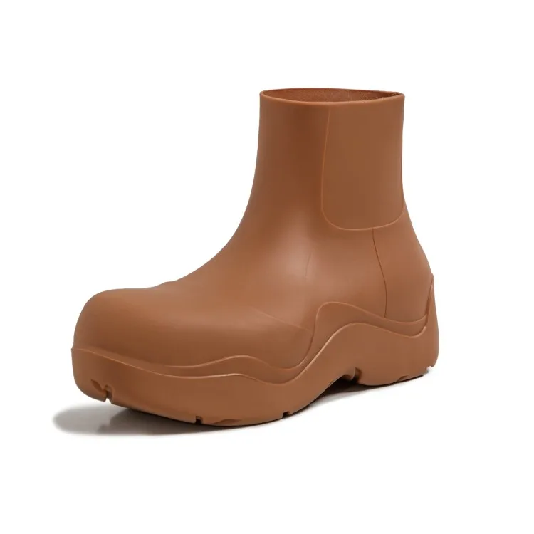 Дизайнерские фирменные стельки Sepatu из натуральной кожи для использования на открытом воздухе ботильоны Роскошные водонепроницаемые резиновые