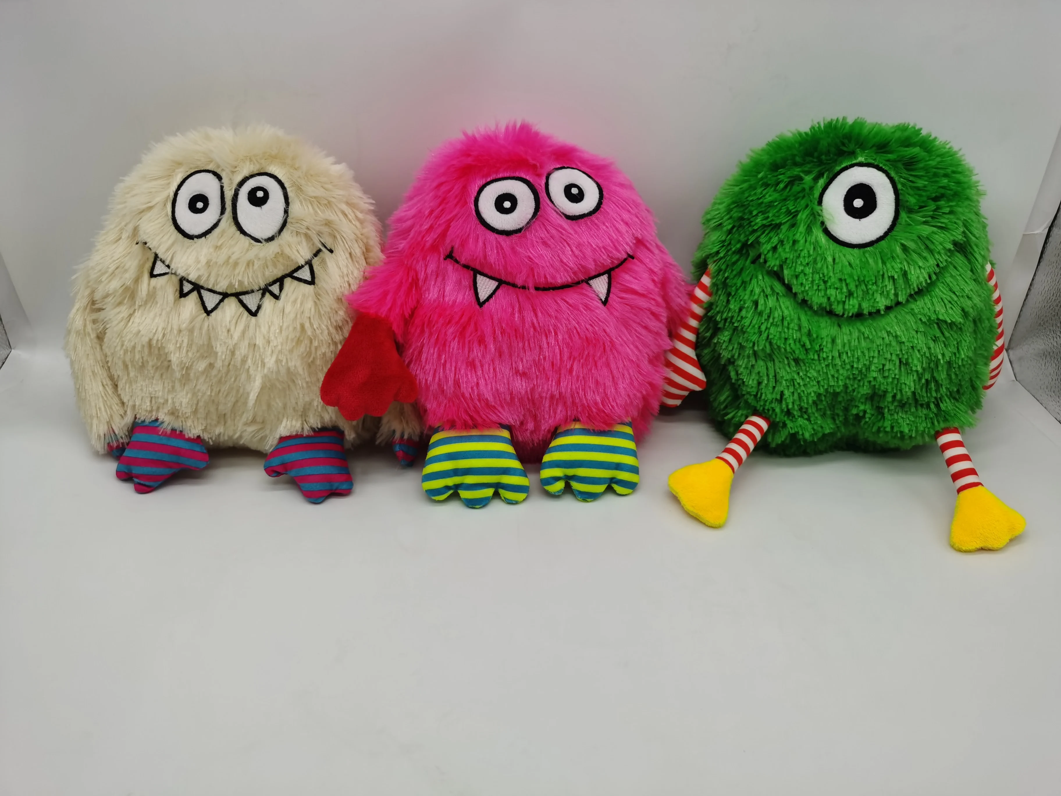 Cute Plush Little Monster Toy Artificial Fur Alien Animal Toys Stuffed Animal Toys OEM