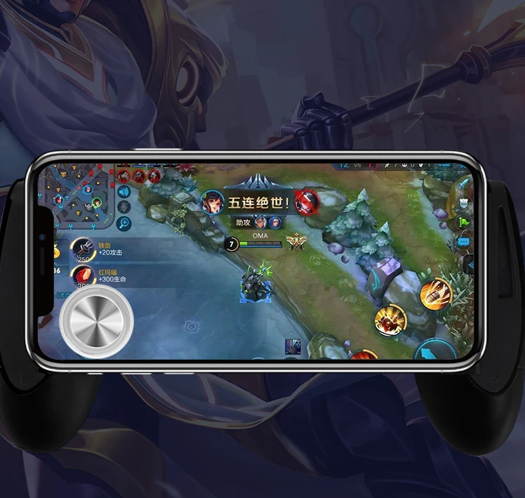 Круглый игровой джойстик мобильный телефон Rocker для планшета Android металлическая кнопка контроллер PUBG с