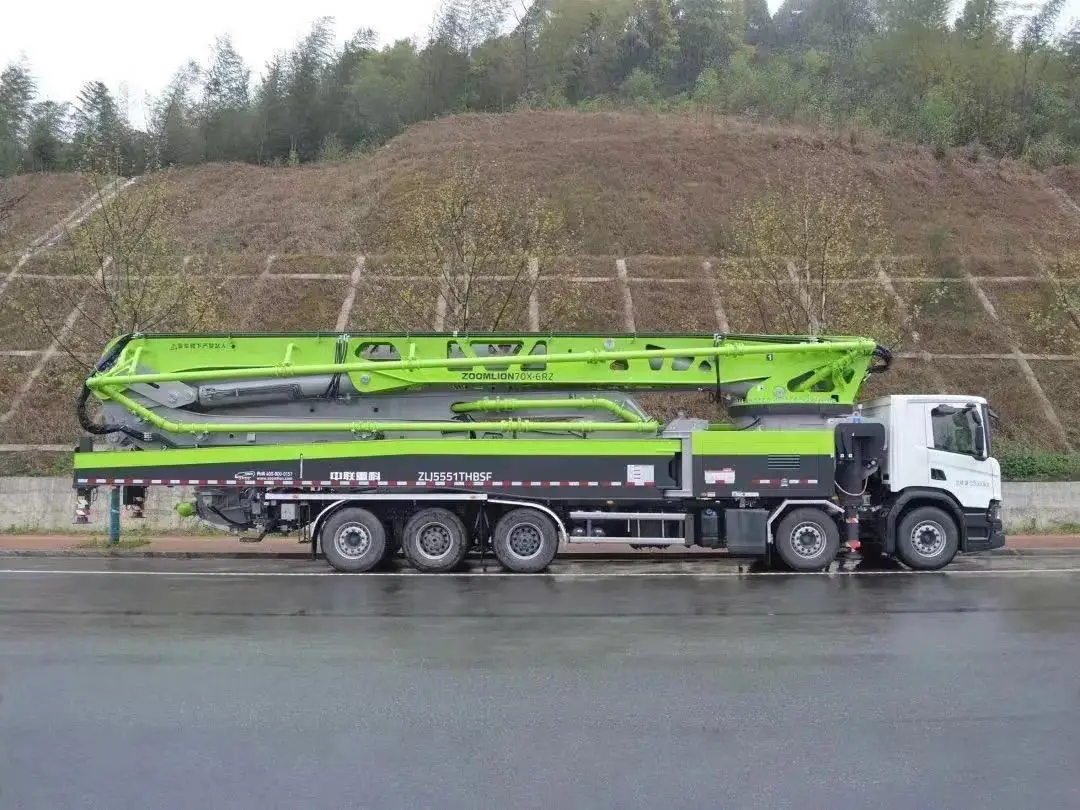 Новинка насос высокой степени тяги Zoomlion 56X-6RZ 56M для грузовиков