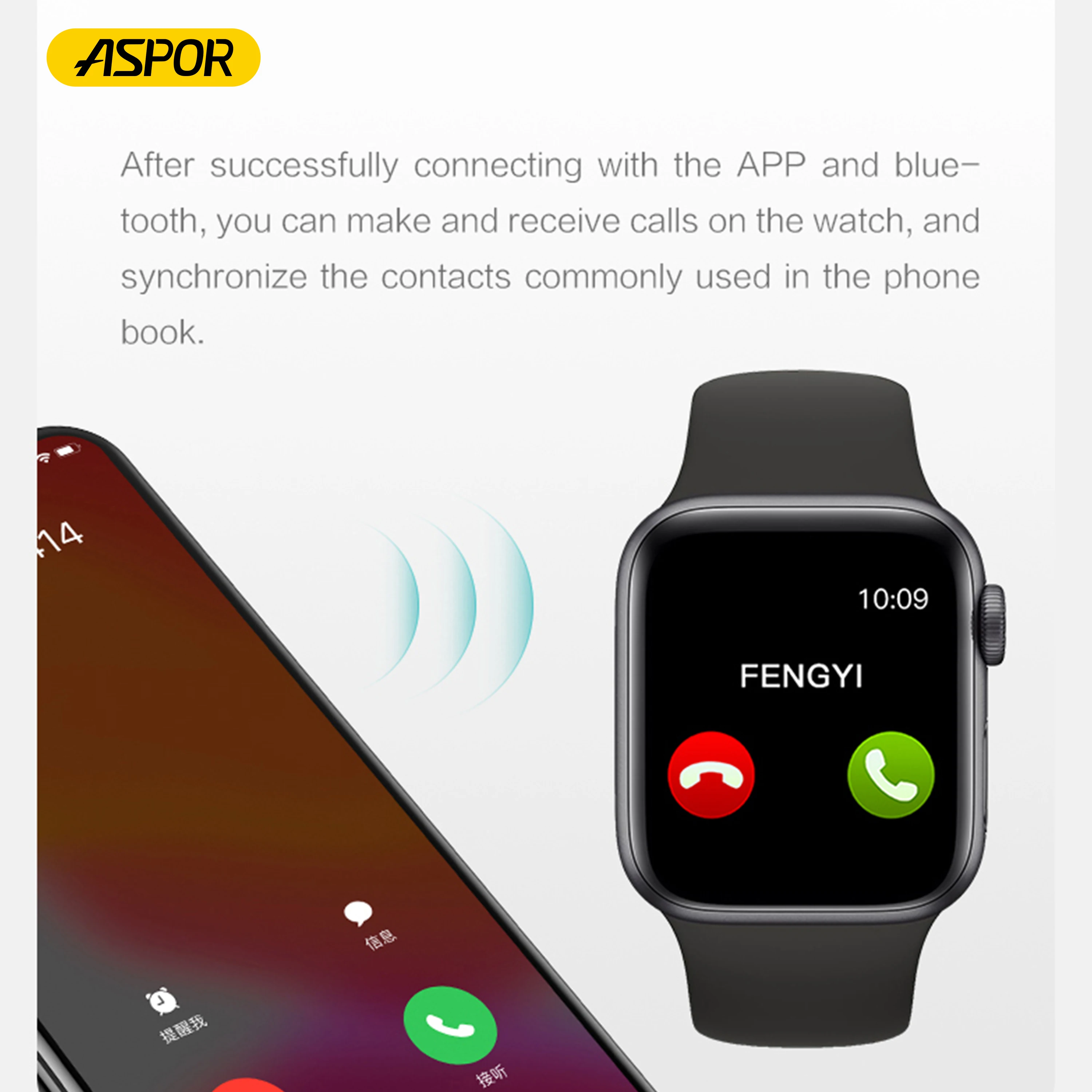 ASPOR New 4G Smart Watch Sim Card Built Programmable 1.54 inch  Luxury Android 7.1 Smart Watch GPS WIFI Wireless Call