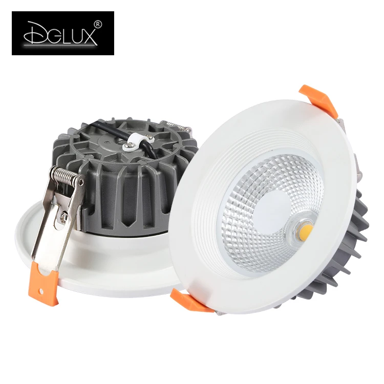 DGLUX High Quality Ip65 Waterproof Recessed Mounted 7w 10w 15w 20w 25w 35w Led Downlight
