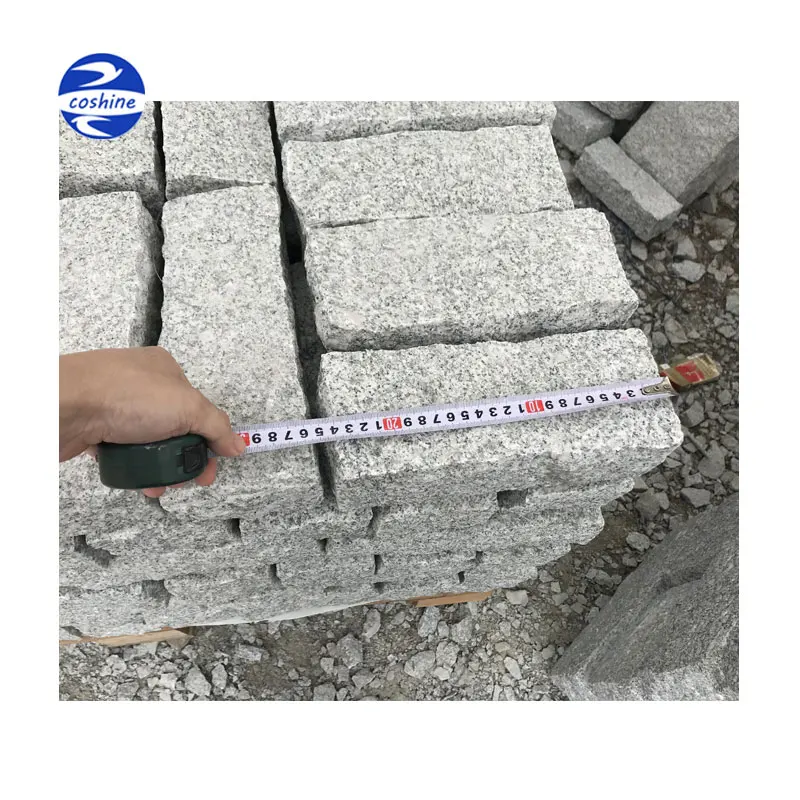 Light Grey Granite Driveway Edging Natural Road Side Stone