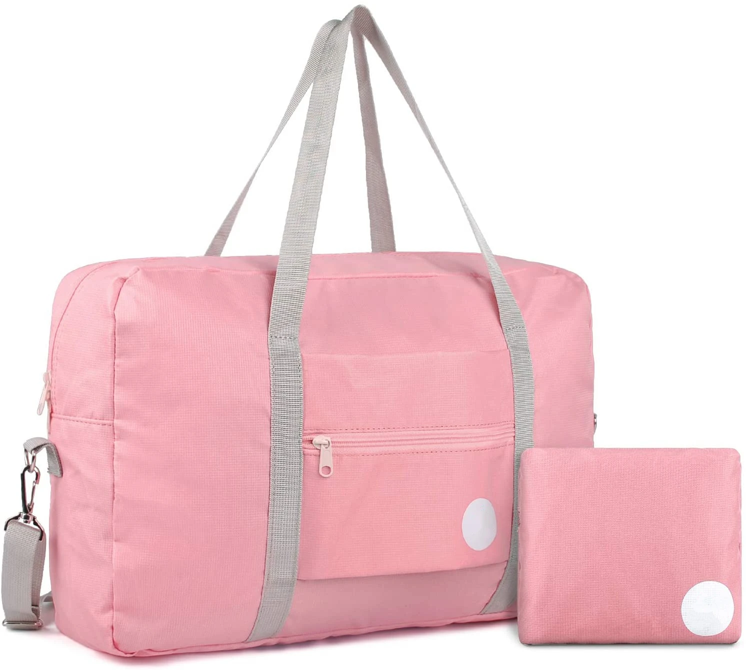 Hot Sales Foldable Duffle Bag Pink Duffle Bags For Women