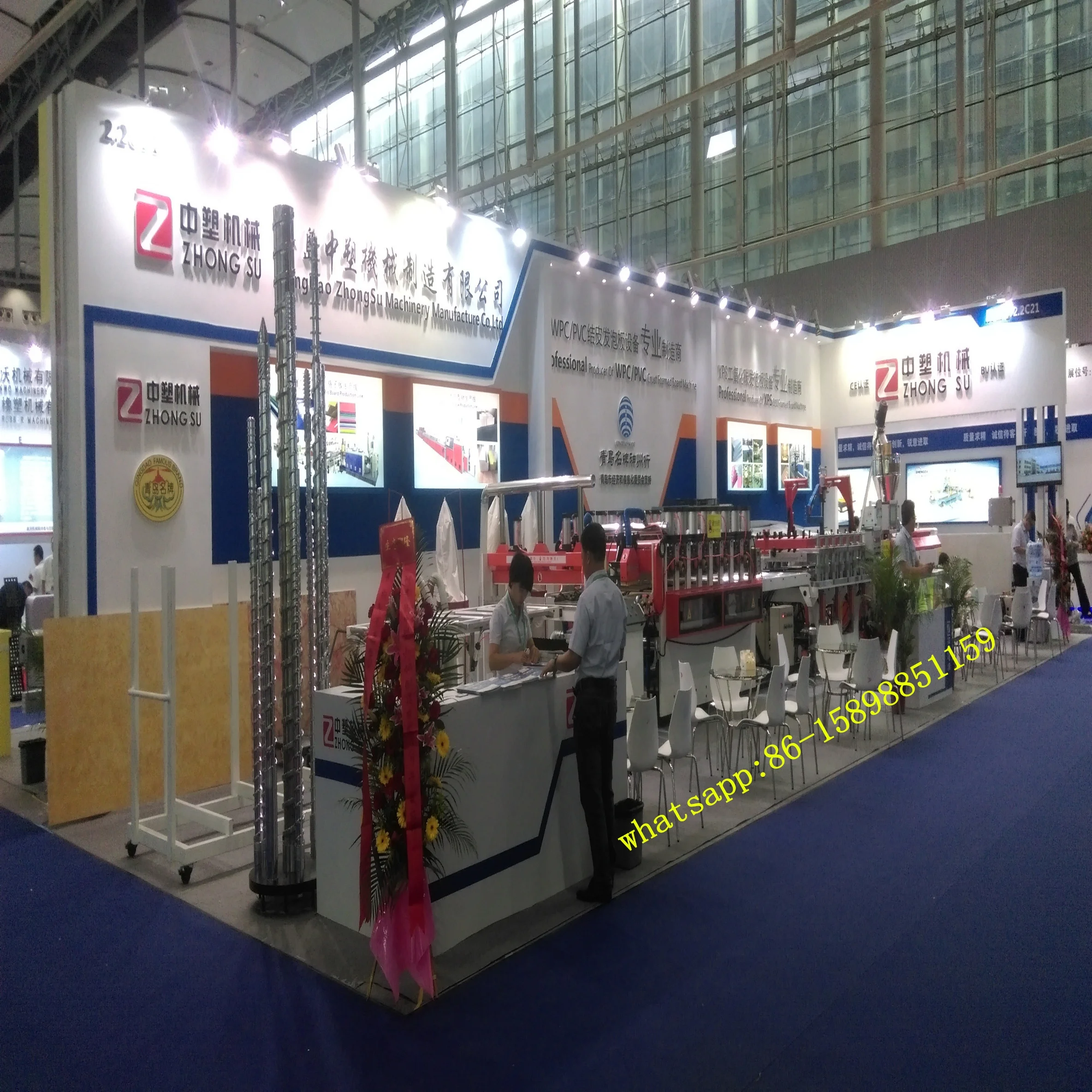 Hot PVC WPC Shuttering Construction Making Machine/Plastic Wood Machine/Building Template Production Line