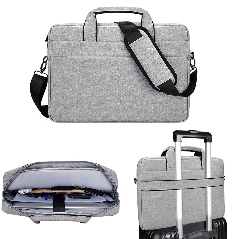 13.3 14.1 15.4 15.6 inch Messenger Laptop Bag Water Resistant Fabric Oxford Cloth Computer Tablet Laptop Shoulder Bag