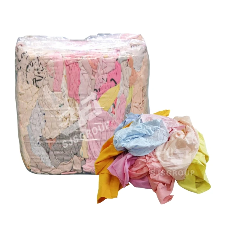 5KG 10Kg 20kg 25kg Wholesale cheap t shirt clean rag textile waste cotton scrap cotton rags bulk