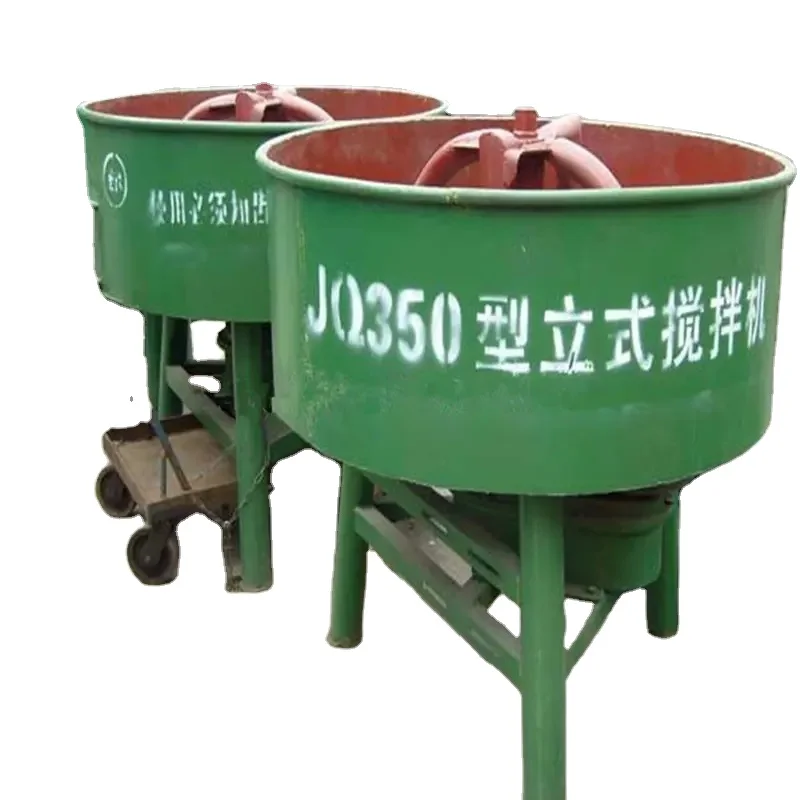 New Arrival Pto Driven Vertical Flat Mouth Concrete Mixer