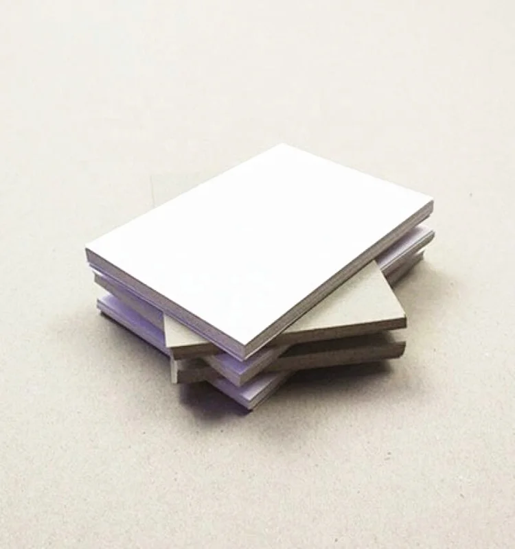 Wholesale 230gsm-1500gsm duplex board white grey back for cake board