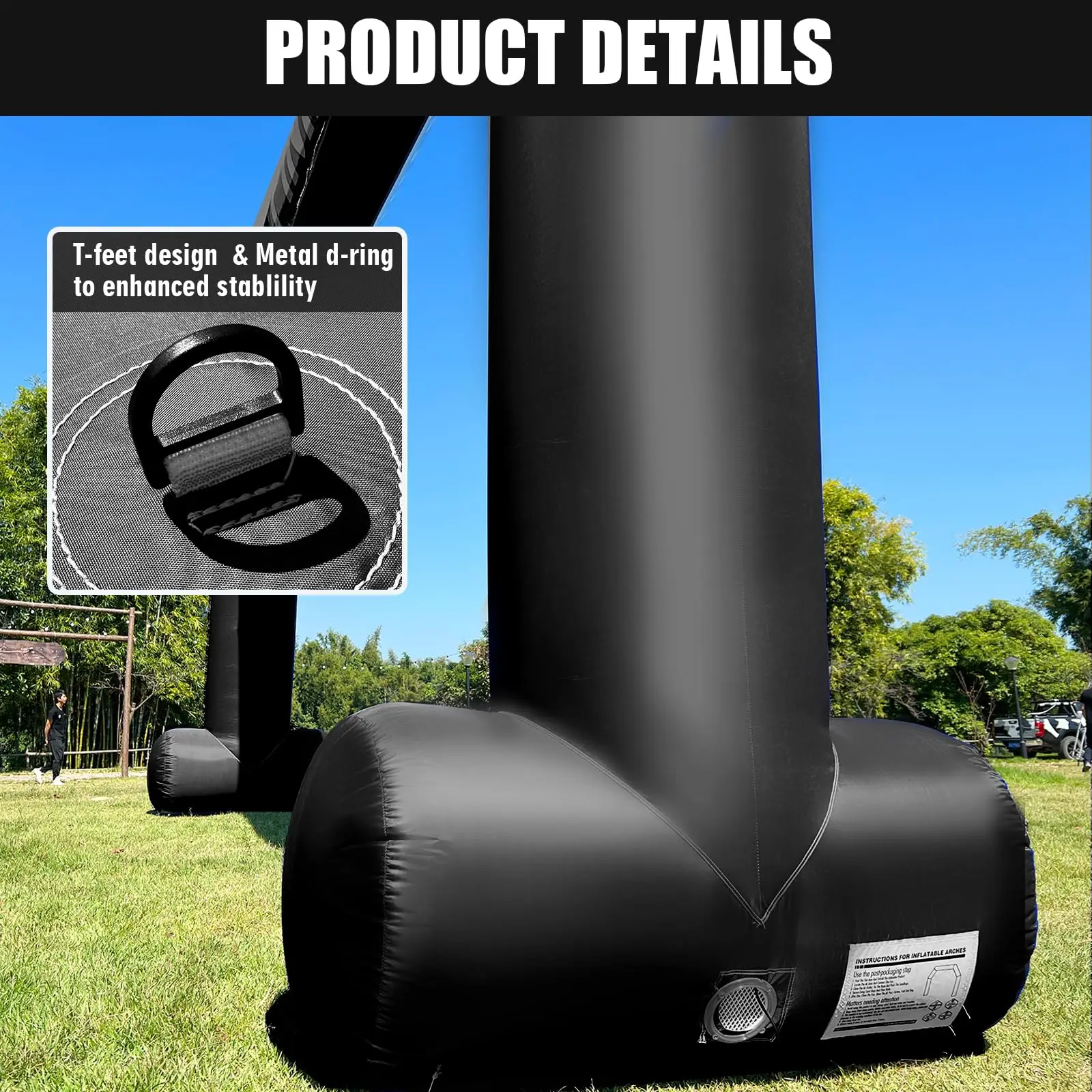 Customized Outdoor Inflatable Sport Advertising Arch Running Used Event With Logo Printed Inflatable Arch Gate