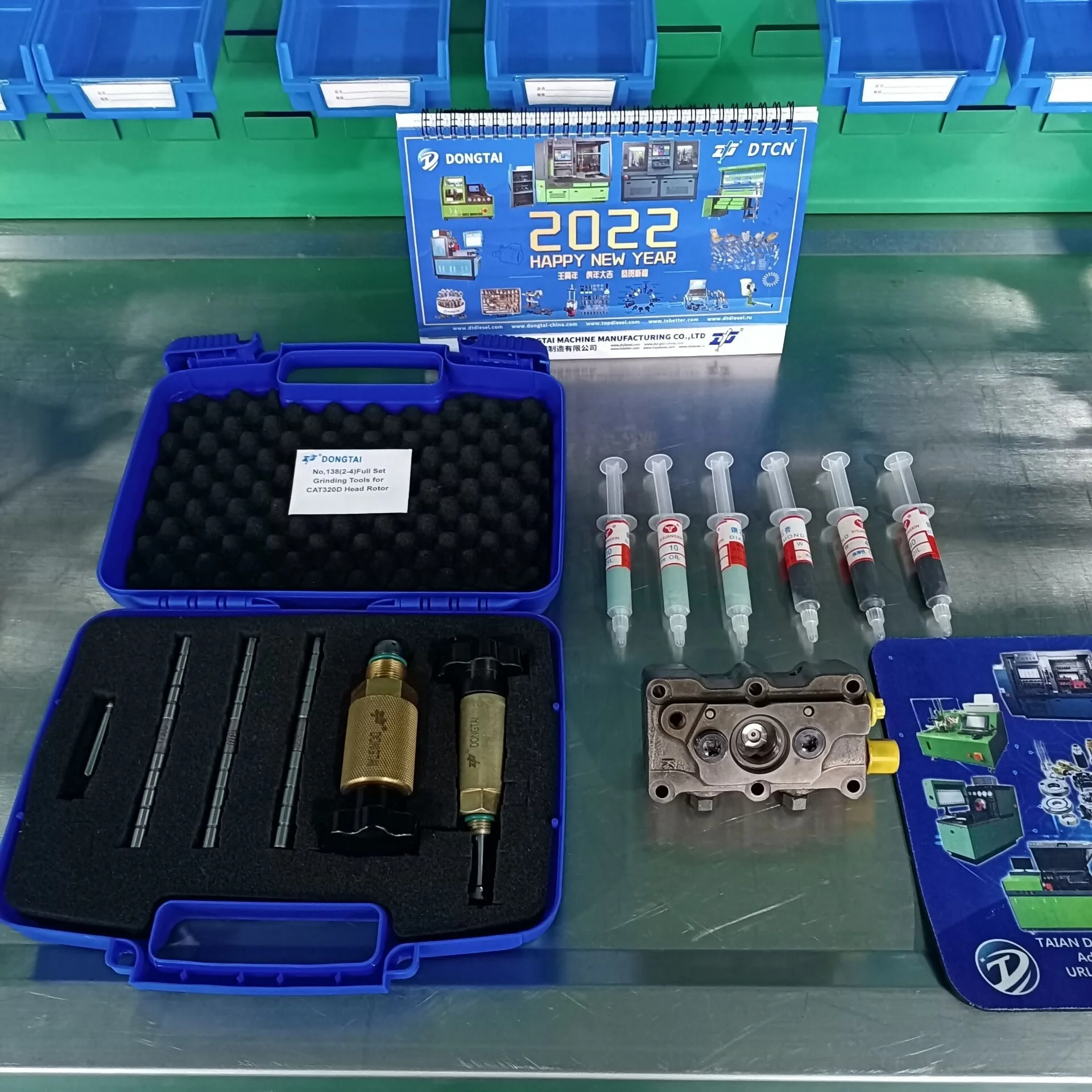 No,138(2-4)Full Set Grinding Tools for CAT320D Head Rotor