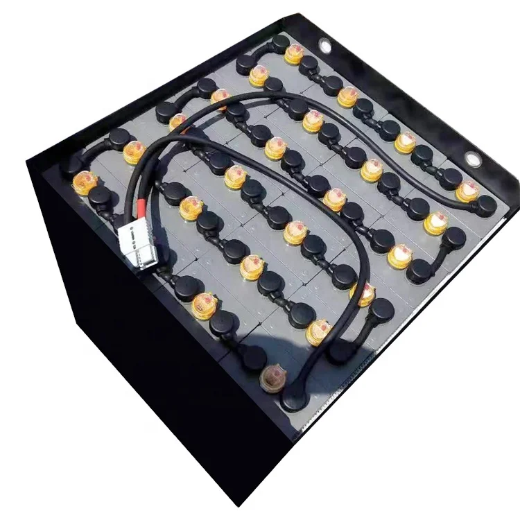 48V Battery 4PzS 500 AH for Linde Forklift Welding Terminal Connection Plug Standard Metal Case Liquid Indicator