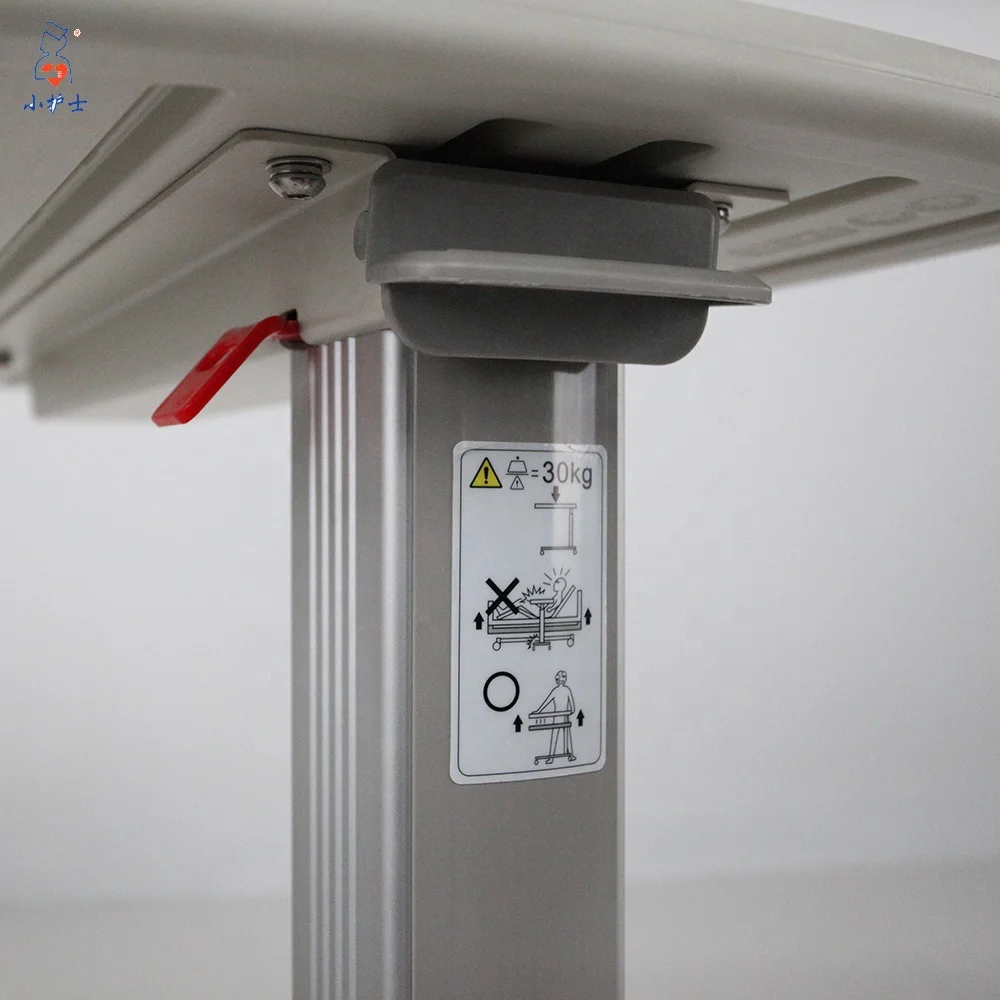 F-32 портативный больничный стол для столовой с регулировкой по высоте, медицинский сердечной стол