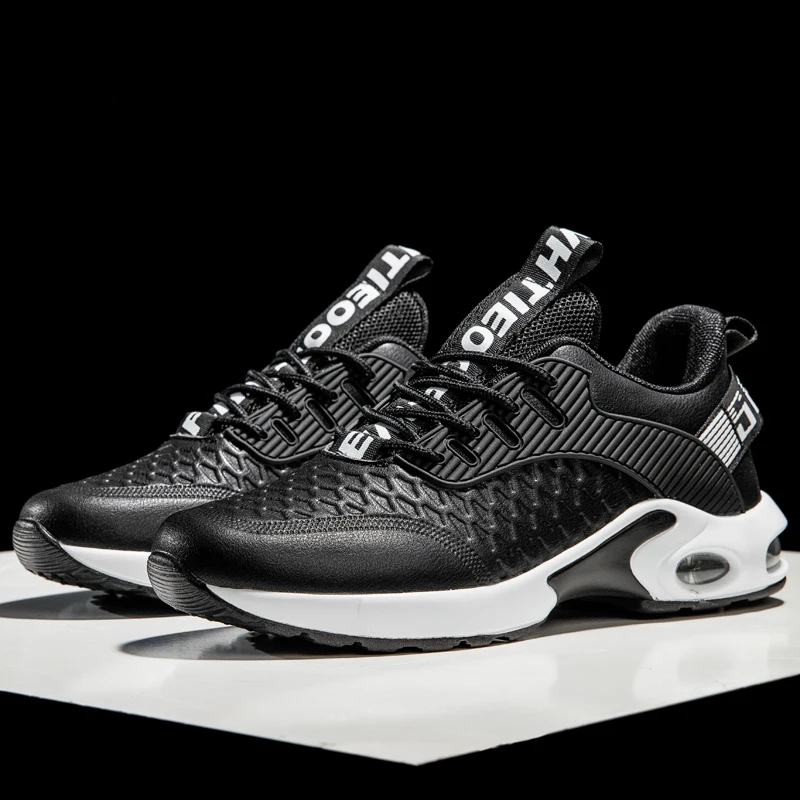 2021 new breathable shock absorption wear-resistant superfine fiber rubber outsole sneakers