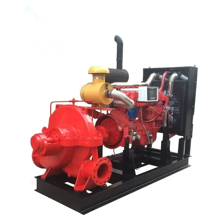 Hybrid Fire Hydrant System Jockey Fire Pump Electric Motor Diesel Fire Water Pump