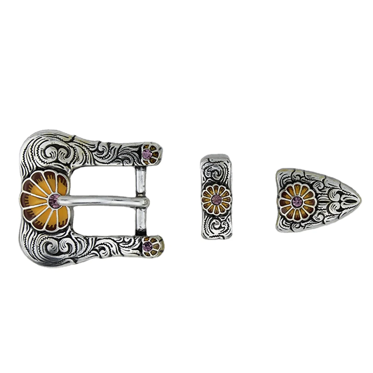 
 Металлическая ковбойская пряжка для ремня, 20 мм, в западном стиле, роскошная Пряжка, набор пряжек для ремня для женщин  