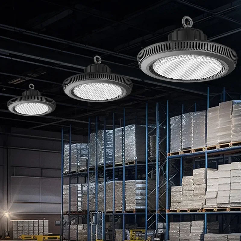 Lowest price Hot Sales 100W Hishine UFO High Bay Light Waterproof IP65 100w high bay light LED Manufacturers Warranty 3 years