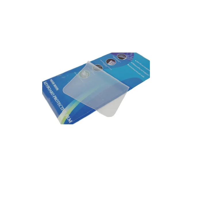 Ультратонкая Прозрачная силиконовая защитная пленка 0,15 мм для клавиатуры ноутбука 15-17 дюймов