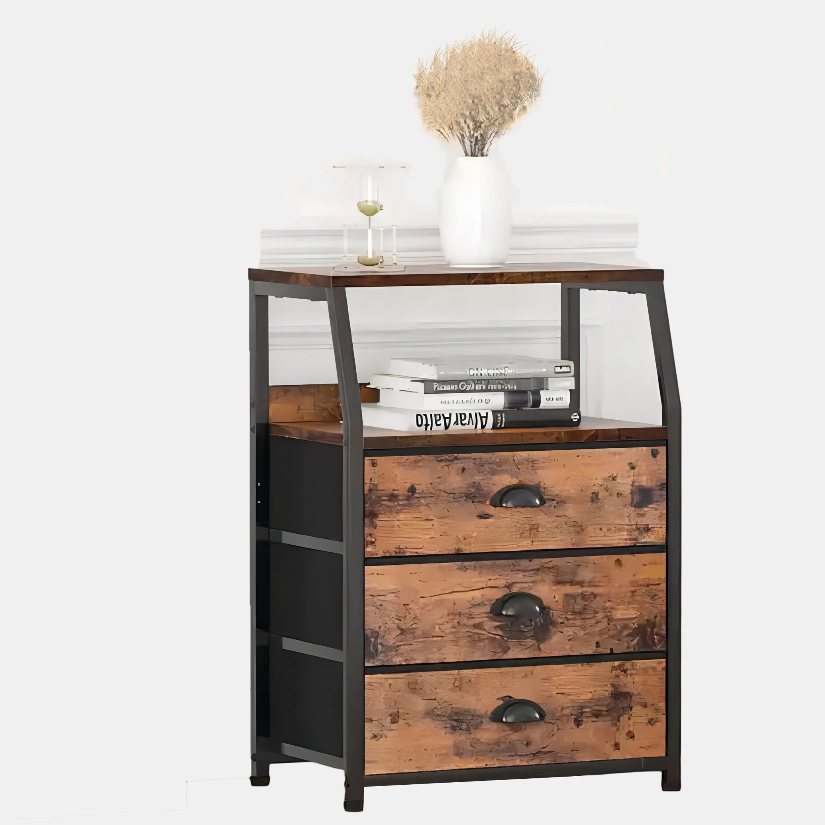 Детская спальня тканевый ящик с 3 ящиками для хранения комод