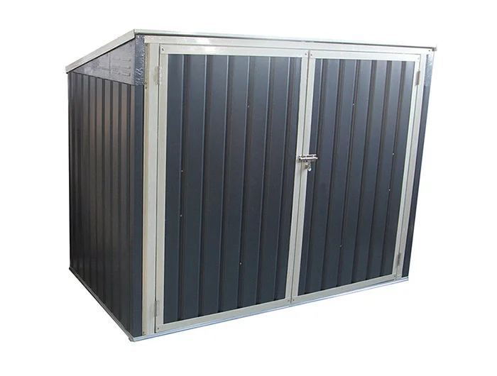 metal bike shed