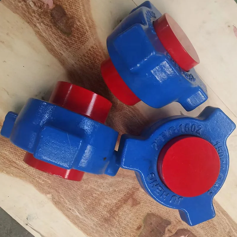 API 16C thread welded 2inch fig 1502 hammer union Union blind plug Union plug cover