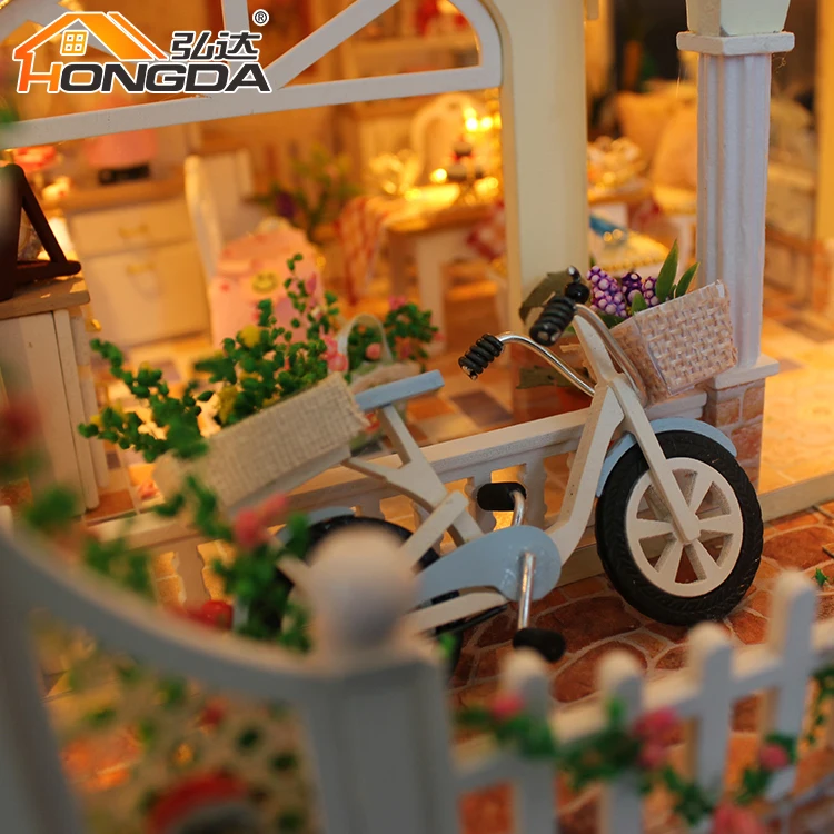 New Arrival Diy Wooden Dollhouse Miniatures Furniture Miniature Dollhouse Furniture Miniature Christmas Houses