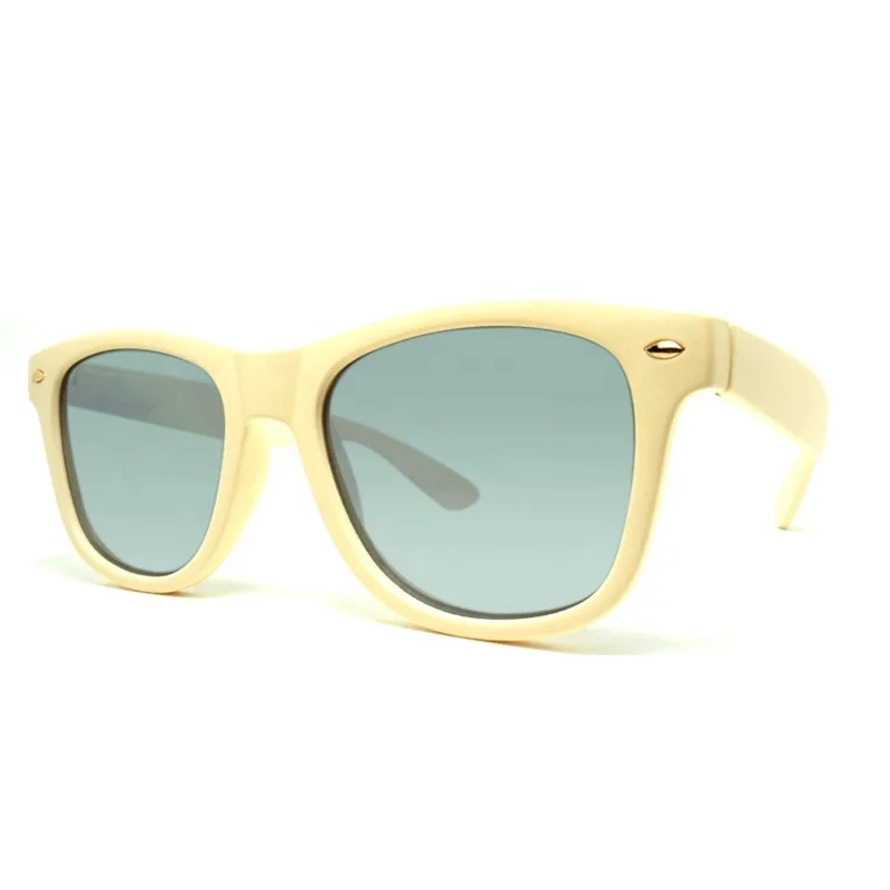 2024 Promotional Unisex Sunglasses From China Novelty Design With Colorful Polycarbonate Frame-Black and Blue Brand