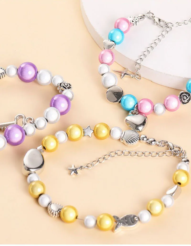 4/5/6/8/10/12/14/16/18/20mm reflective light bulb beads 3D Illusion Miracle Magic Beads dream acrylic beads for Jewelry Making