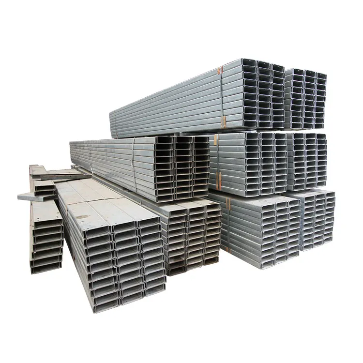 High quality structural galvanized c channel steel c purlin for roof