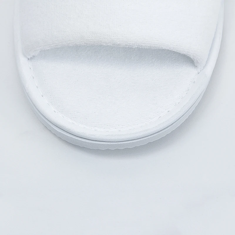 Top Class Quality China Manufacturer 100% Terry Personalized Logo Design Hotel Slippers