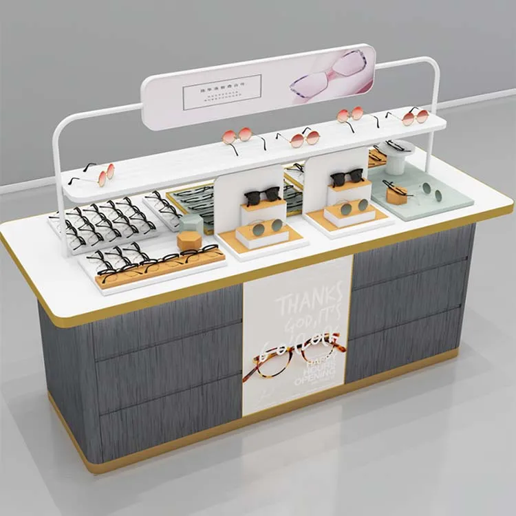 Витрина для ювелирных украшений, настенный оптический шкаф для очков, деревянная мебель