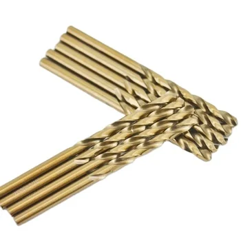 Multifunctional alloy twist drill set straight stainless steel punching special hand drill hole drill