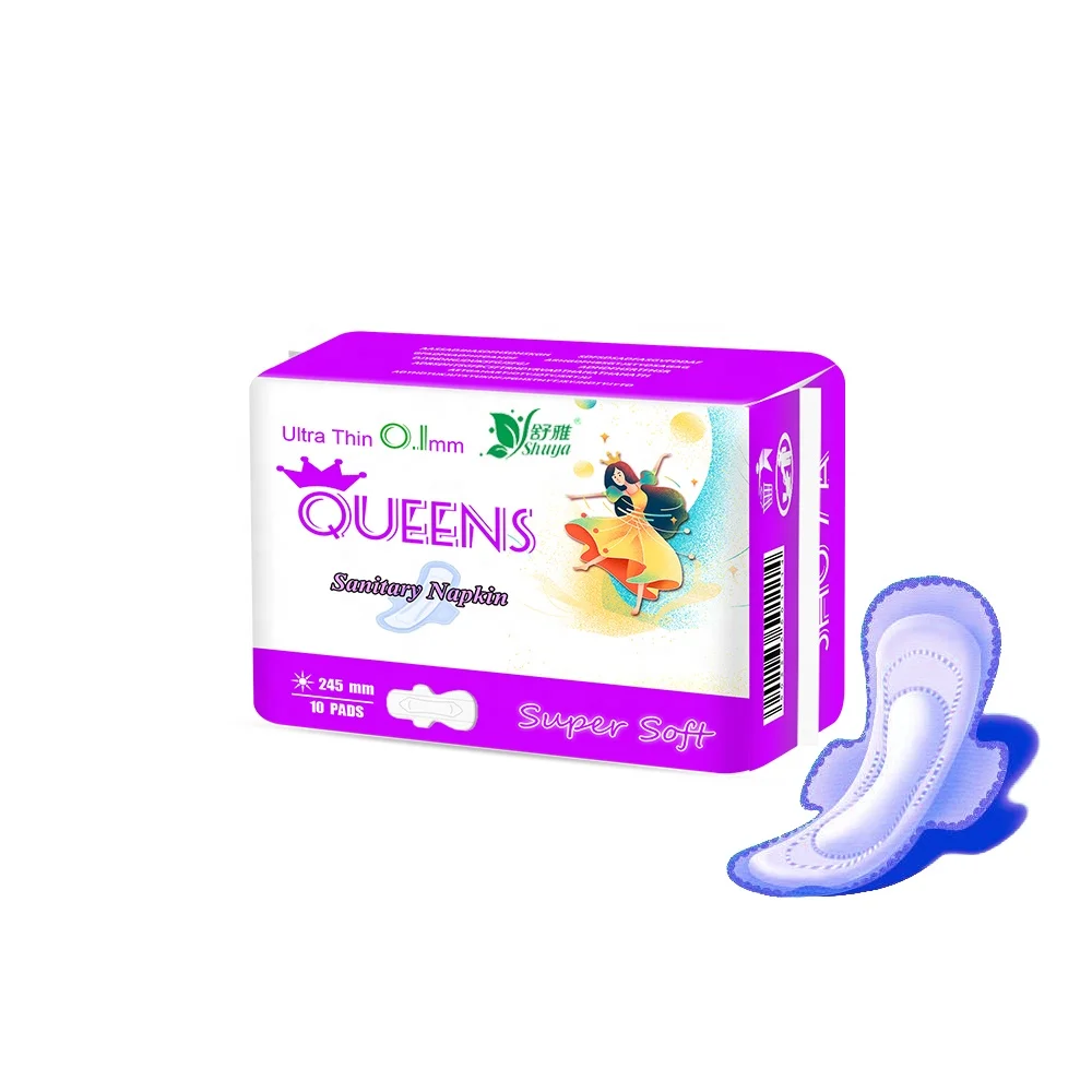 Shuya Manufacturers Angel Moon Negative Ions Period Panti Pad Woman Sanitary Napkin