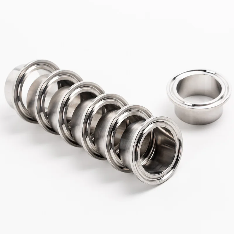 sanitary stainless steel clamp ferrule Clamp connector