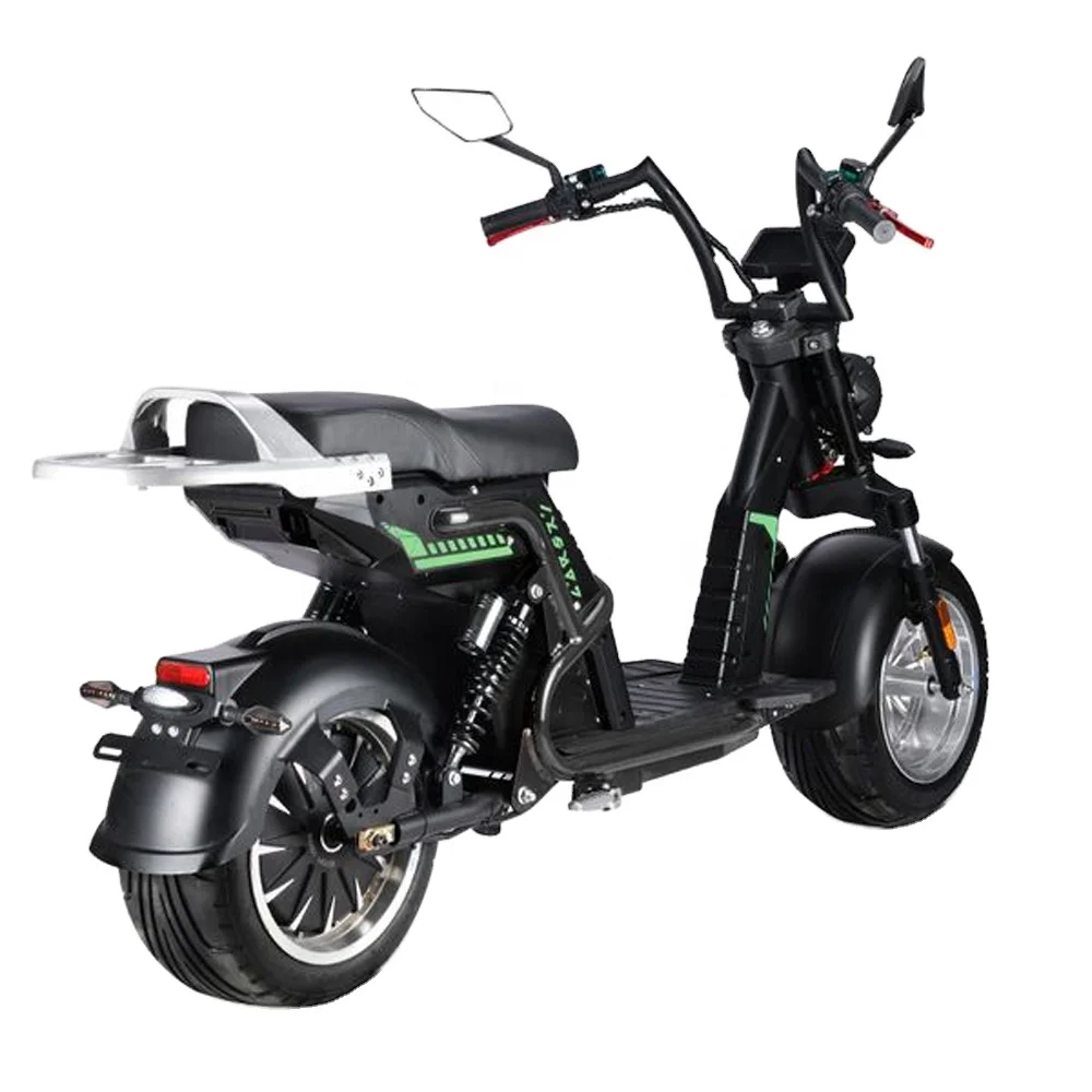 Adult 75kmph High Speed 60V 25ah Detachable Battery 3000W Harleyment Citycoco Electric Scooters with Fat Tyre