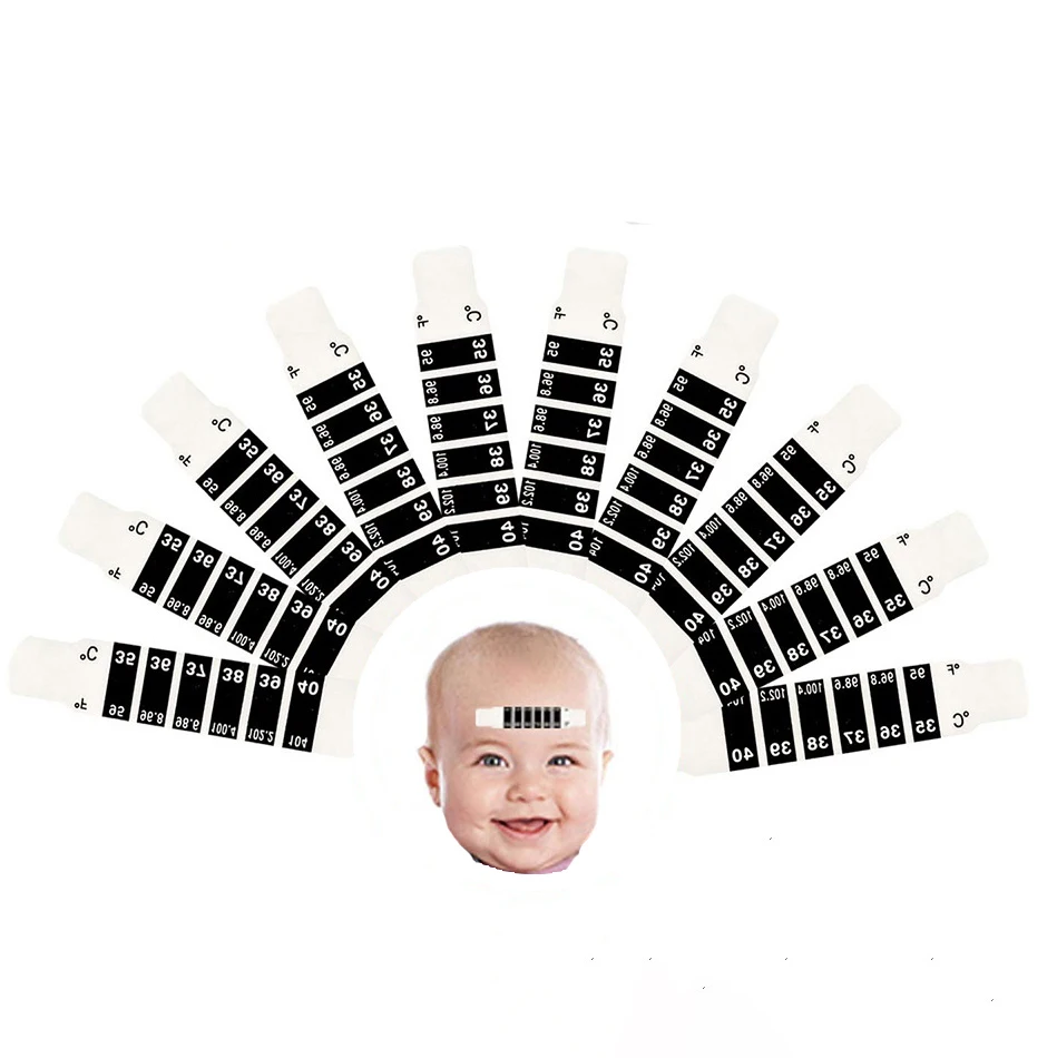 paper type thermometer thermometer paper baby thermometer strips