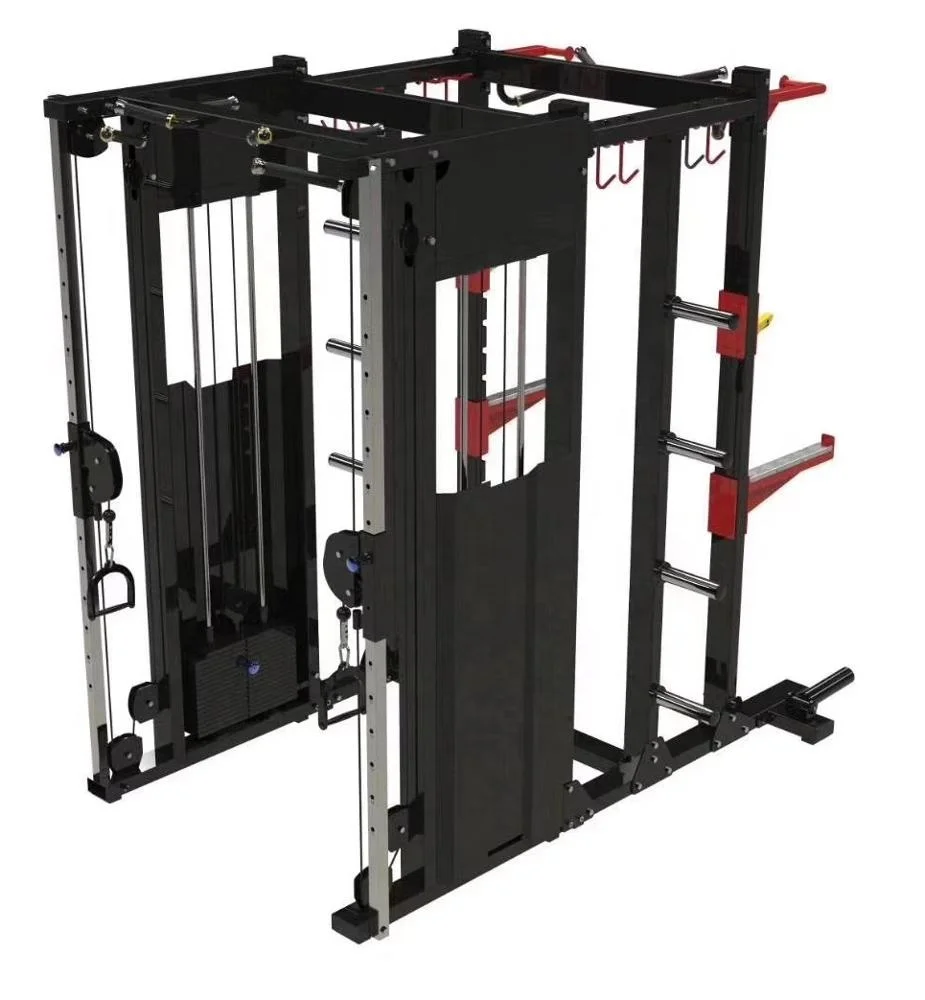2021 New Type Multi-Functional Fitness Equipment Smith Machine Squat rack cable crossover