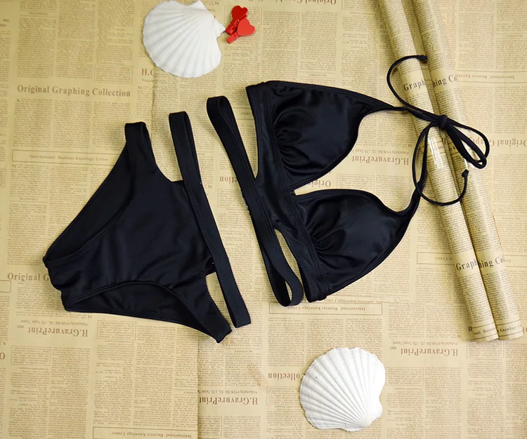 Lady Hot Lace-Up A Variety Of Styles Bikini Korea String Bikini Sleeve Swimsuit Swim Wear