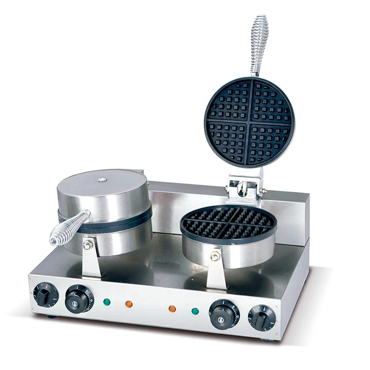 
Catering Equipment High Quality Hotel Restaurant Electric Double Single Round Square Egg Mini Waffle Makers 