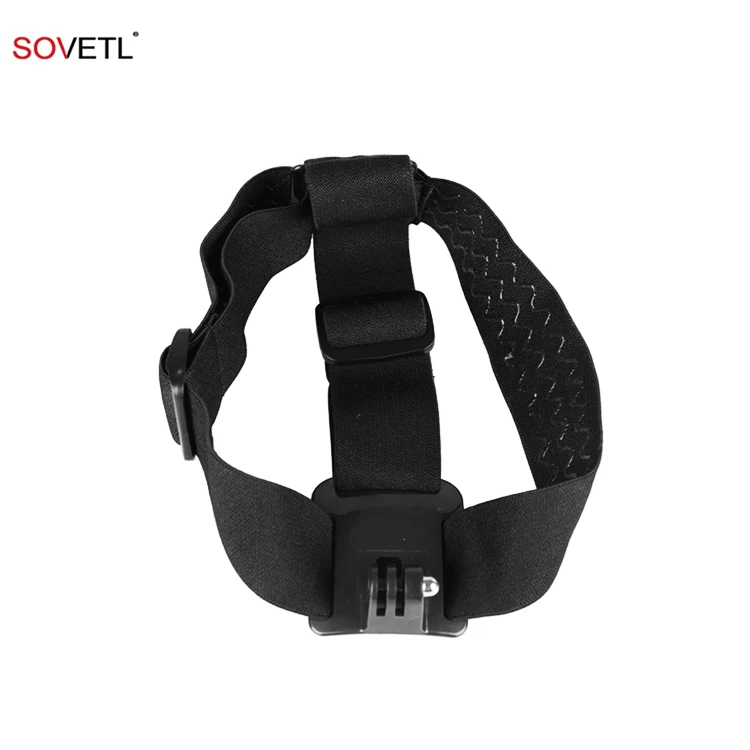 Adjustable elasticity head strap mount camera accesorio go pro head strap