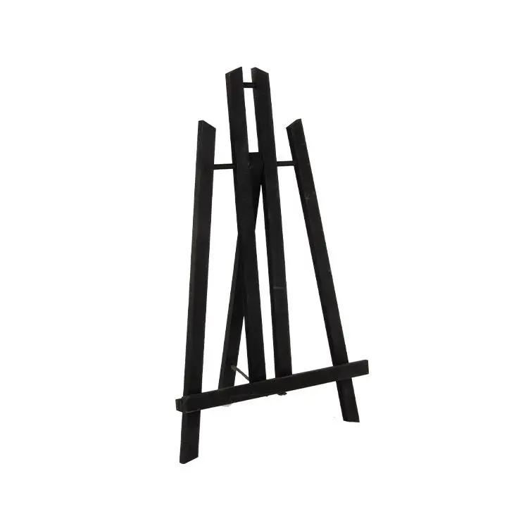 Easy to carry high quality artist studio painting wooden easel stand gallery wooden art easel